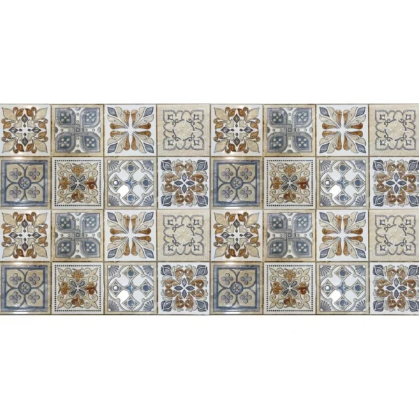 Bizantino Mosaico 30x60cm (unid) - Mayólica Importada