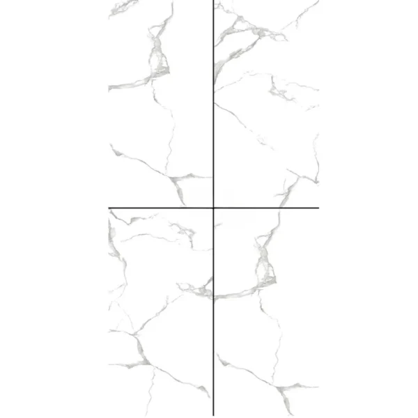 Porcelanato CARRARA BLANCO 60X120cm 2.16m2 XL VITRIFICADO