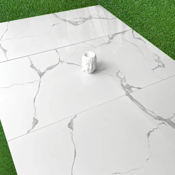 Porcelanato CARRARA BLANCO 60X120cm 2.16m2 XL VITRIFICADO