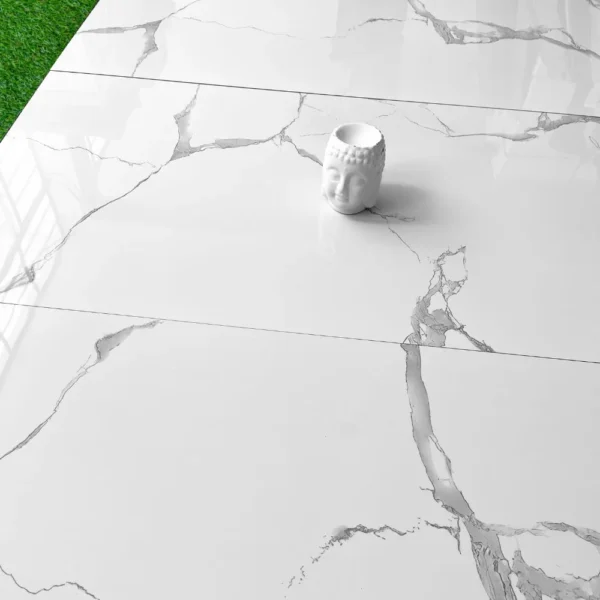 Porcelanato CARRARA BLANCO 60X120cm 2.16m2 XL VITRIFICADO