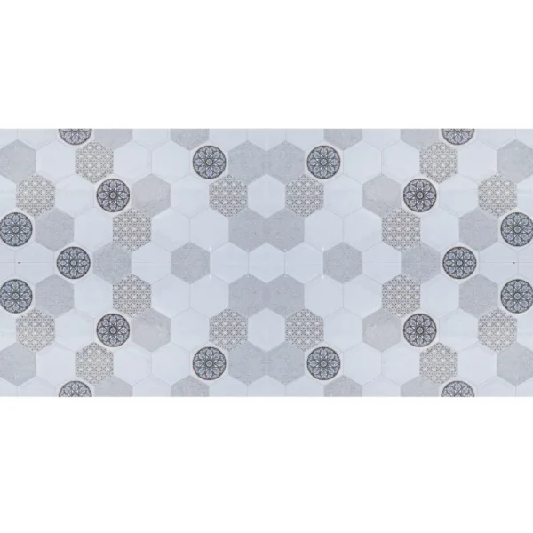Decor hexagonal 30X60cm (unid) - Mayólica Importado