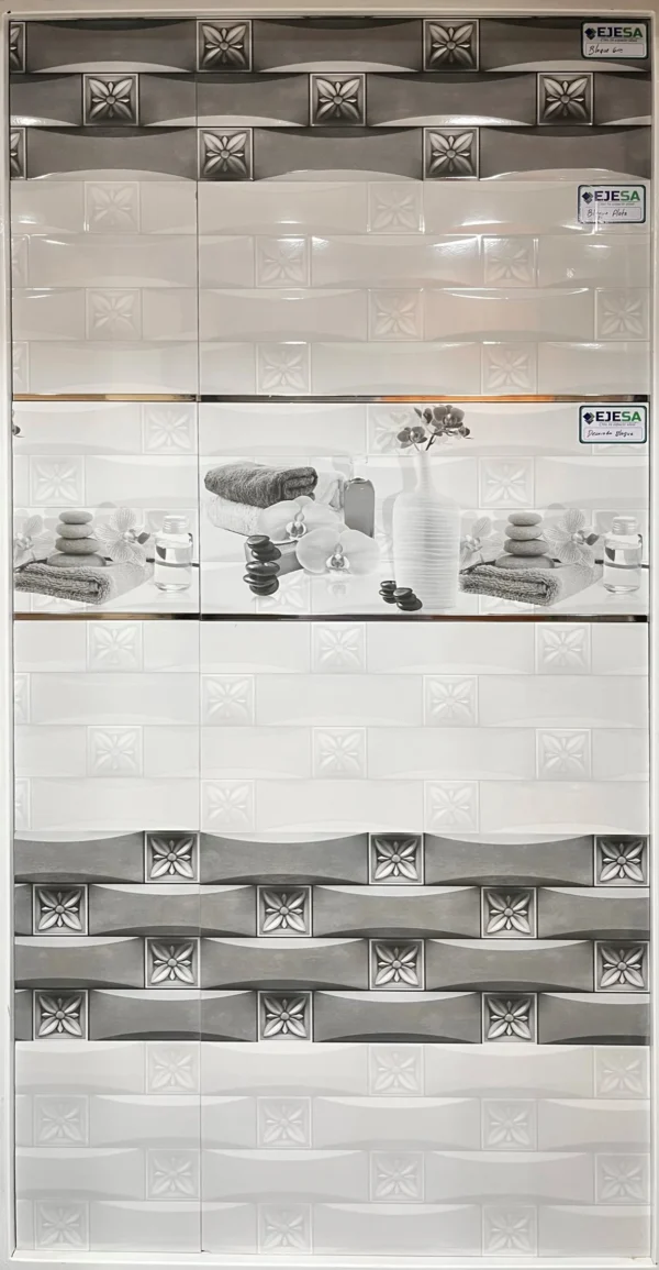 Bloque plata 30x60cm 1.62m2- Mayolica Importado