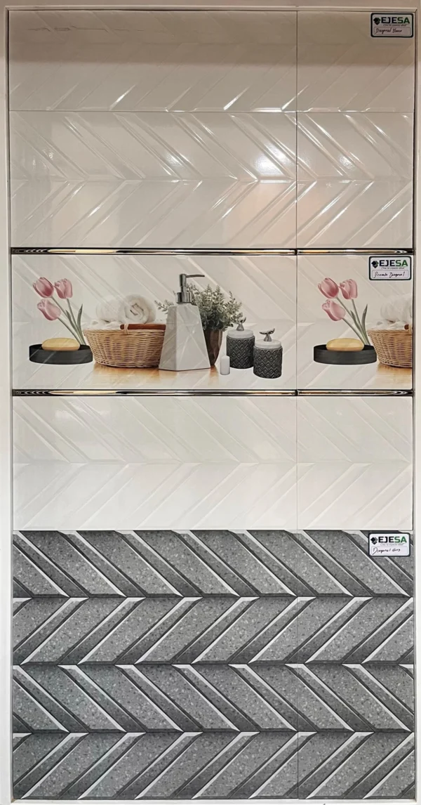 Diagonal blanco 30x60cm 1.62m2- Mayólica Importado