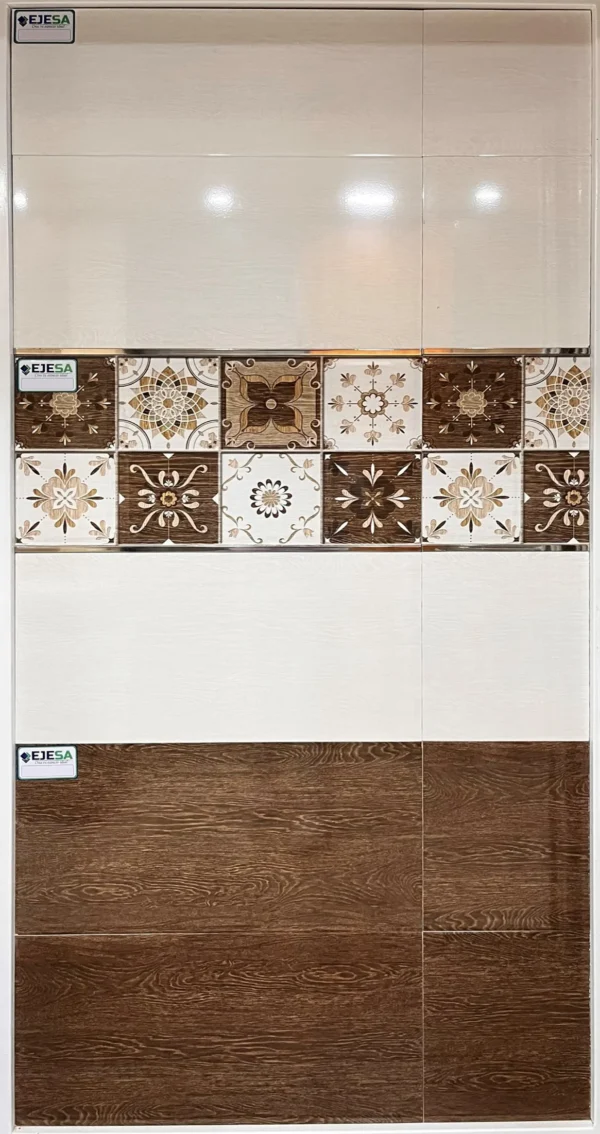 Decorado plata hueso 30x60cm (unid) – Mayólica Importado