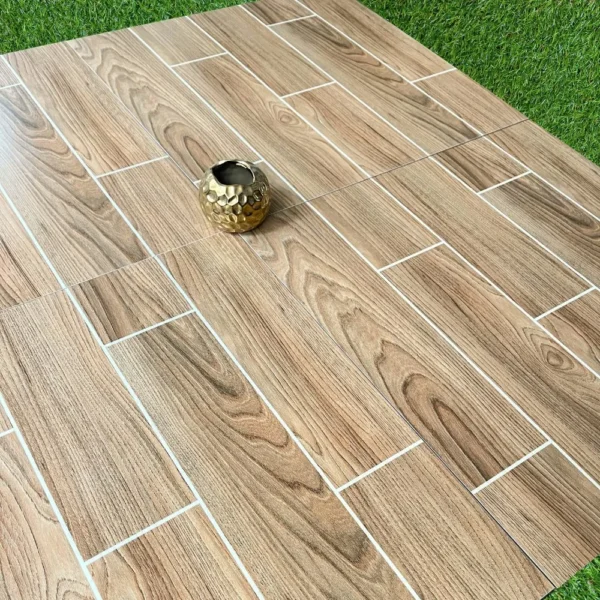Porcelanato MATE LISTÓN MADERA 60X60cm 1.44m2