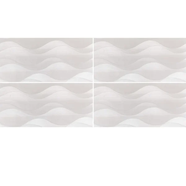 Olas plata 30X60cm - Mayólica Importado