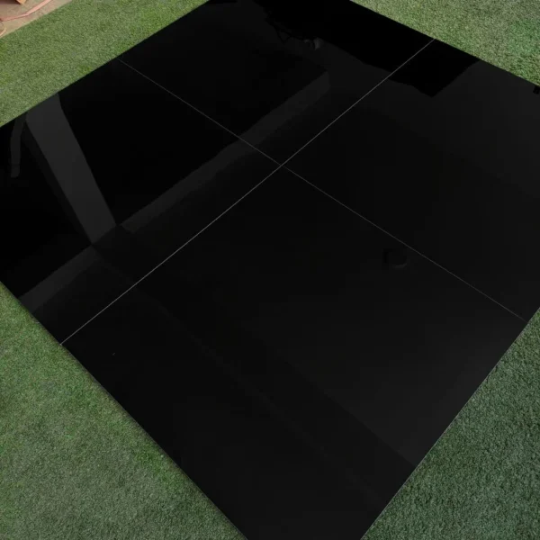 Porcelanato NEGRO 60x60cm – 1.44m2 – Vitrificado