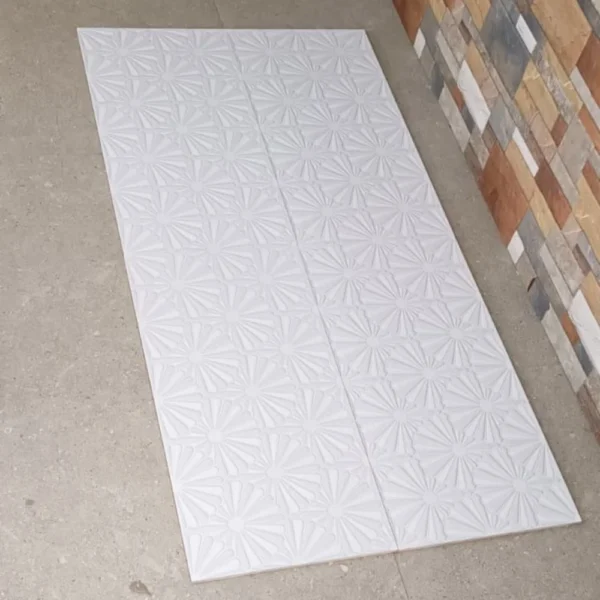 Abanico plata 30×60 cm 1.62m2- Mayolica Importado