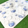 Porcelanato ESFERAS AZUL 60X60cm – 1.44m2 Vitrificado