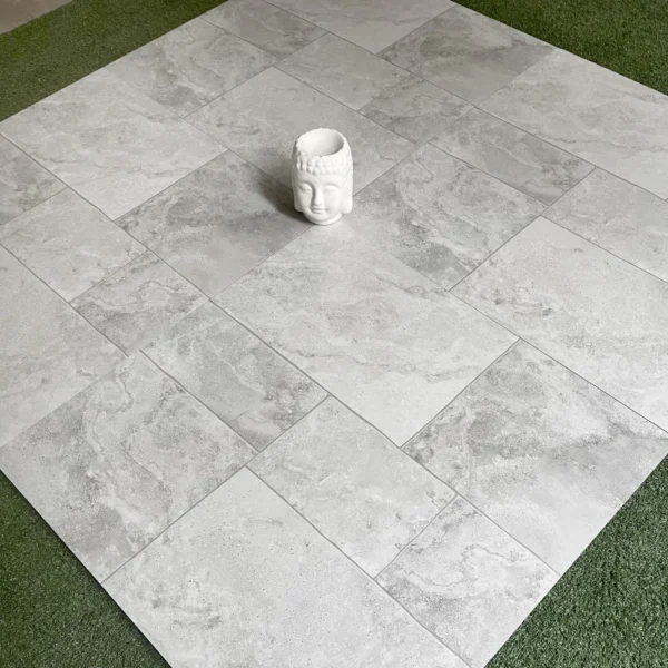 Porcelanato MATE CARAVISTA PLATA 60X60cm – 1.44m2