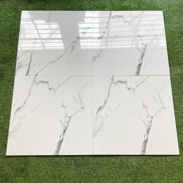Porcelanato CRETA GREY 60×60cm 1.44m2 – Vitrificado
