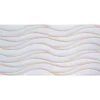 Waves dorado plata 30x60cm 1.62m2- Mayólica Importado