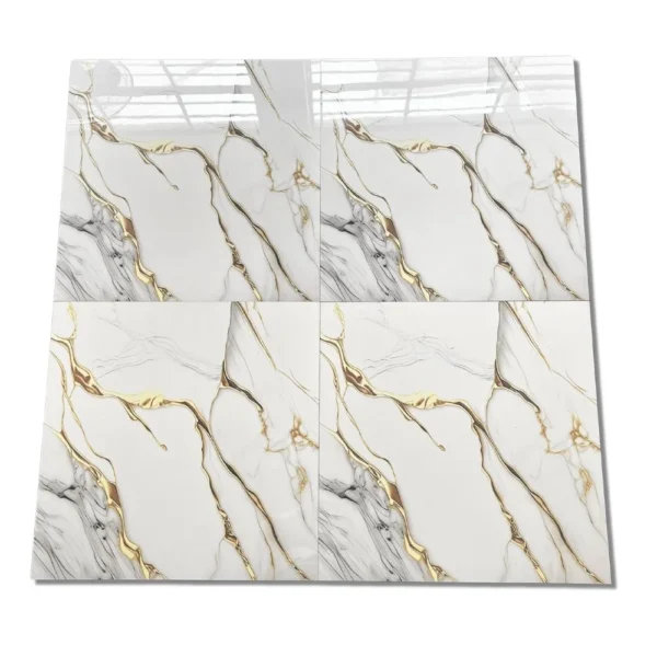 Porcelanato WHITE GOLDEN 60×60cm 1.44m2 –  Vitrificado